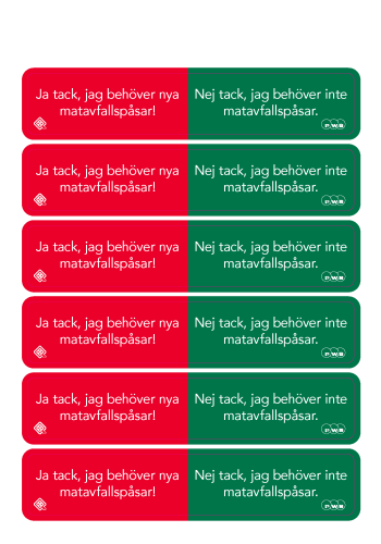 Etiket til Slider Clip