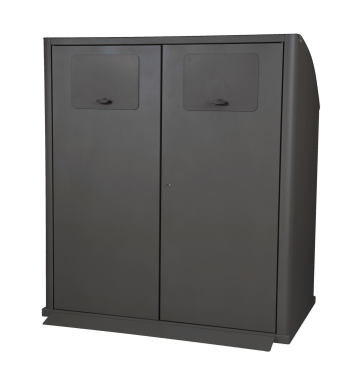 660 liter beholdergarage